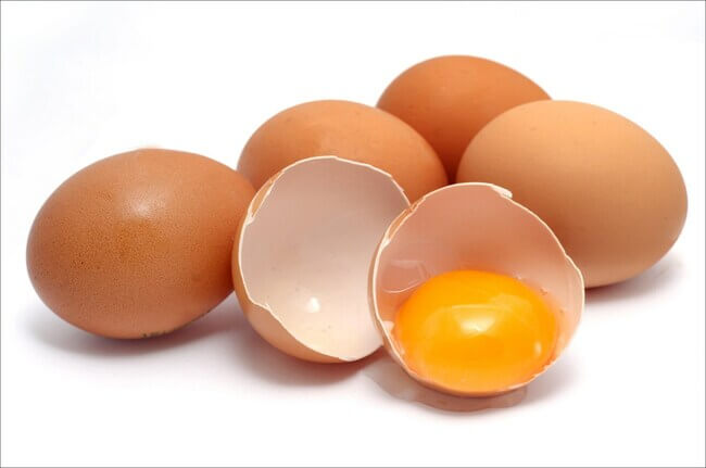 Trứng có nhiều protein